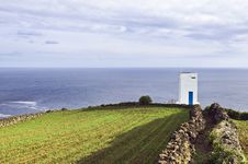 Whale Watch Tower In Pico, Azores Royalty Free Stock Photo Whale Watch Tower In Pico, Azores Royalty Free Stock Photo