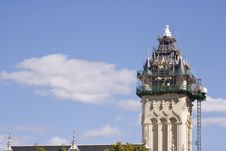 Architectural Roof Restoration Project Royalty Free Stock Image Architectural Roof Restoration Project Royalty Free Stock Image