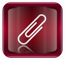 Paper Clip Icon Stock Photography Paper Clip Icon Stock Photography
