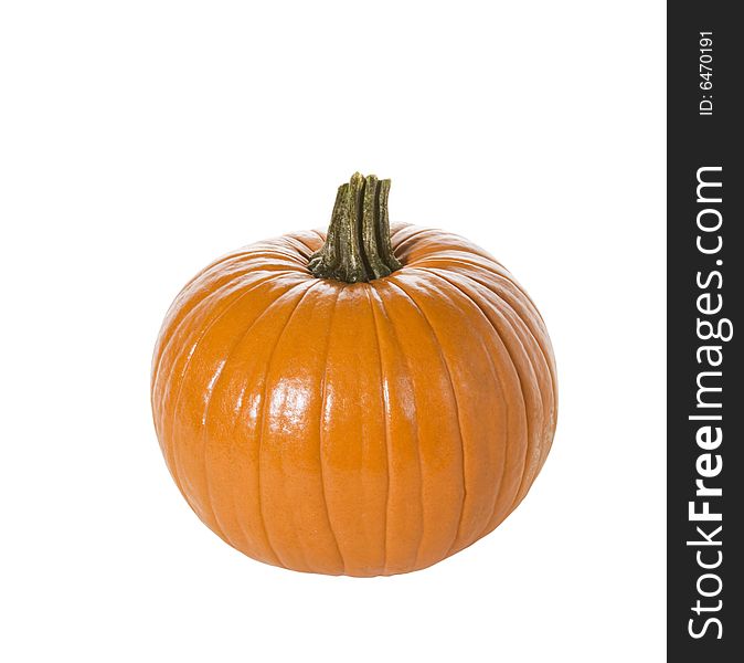 Pumpkin Isolated On White