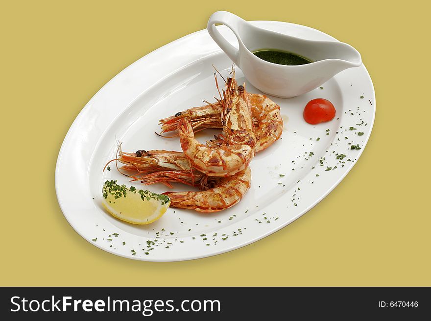 Three Prawns