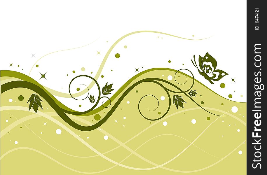 Abstract background design, vector illustration