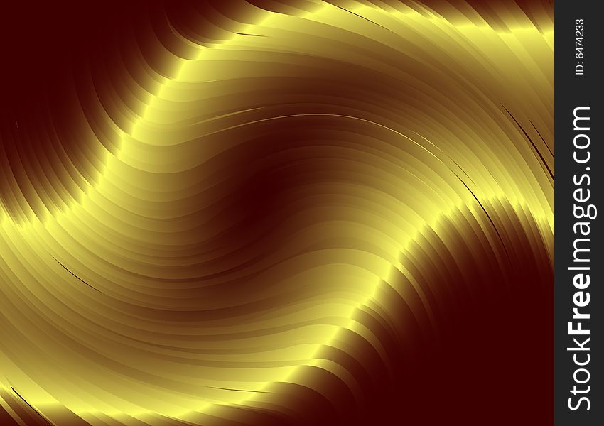 Golden abstract background, vector illustration. Golden abstract background, vector illustration