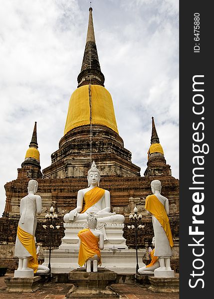 Buddha statue in Ayutthaya, Thailand