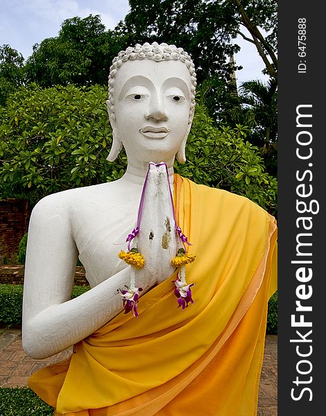 Buddha Statue In Ayutthaya, Thailand