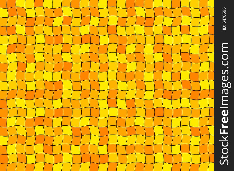 Orange tiles