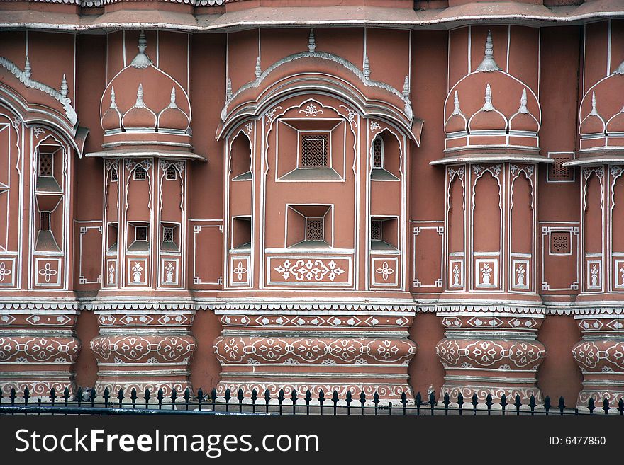 Detail of the Palace from Jaipur, India