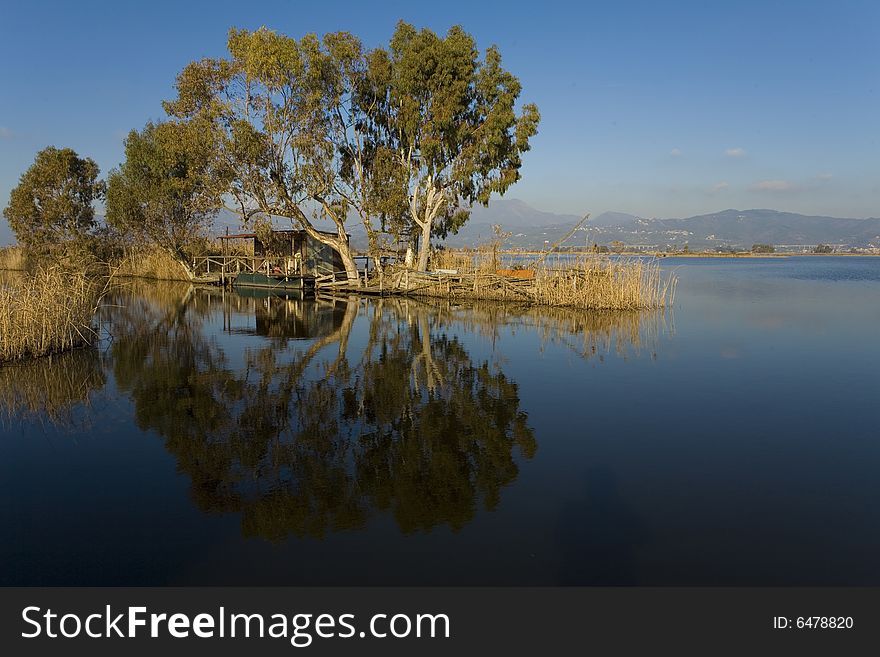 Lagoon in viareggio