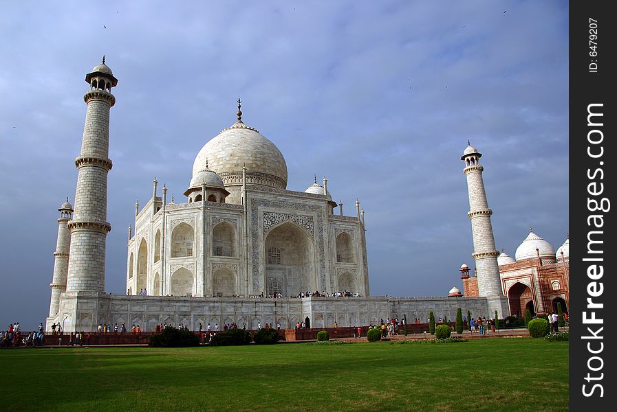 Overview from Taj Mahal, Agra, India