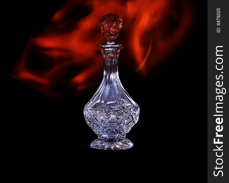 Decanter With Light