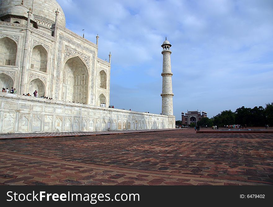 Overview from Taj Mahal, Agra, India