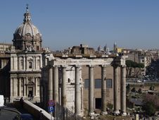 Ruins Of An Ancient Roman Forum Stock Images Ruins Of An Ancient Roman Forum Stock Images
