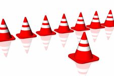 3d Traffic Cone Royalty Free Stock Photo 3d Traffic Cone Royalty Free Stock Photo