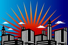 City Royalty Free Stock Image City Royalty Free Stock Image