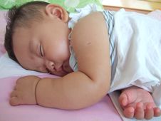 Sleeping Baby Royalty Free Stock Photo