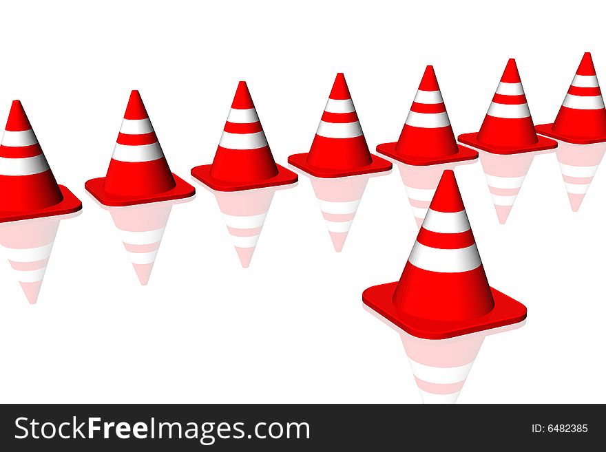 3d Traffic Cone