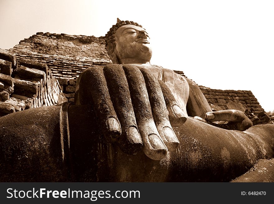 Buddha image, Thailand, Sukhothai: Historical park