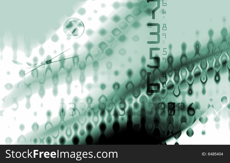Green abstract pattern for backgrounds and fills. Green abstract pattern for backgrounds and fills