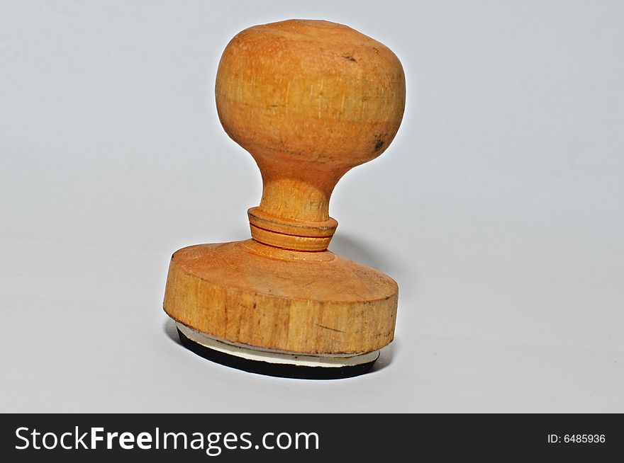 Stempel is office tools, use for legal letter or mail form. This material stamp from wood, conservative stamp.