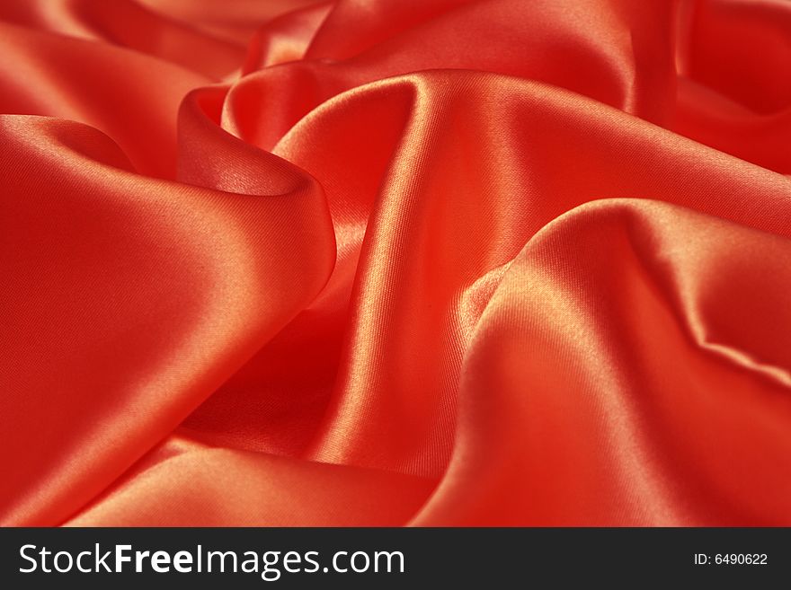 Red silk can be used as a background