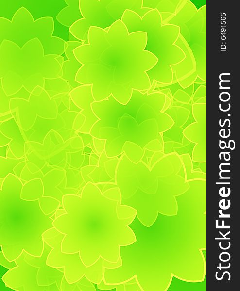 A Floral design abstract background. A Floral design abstract background