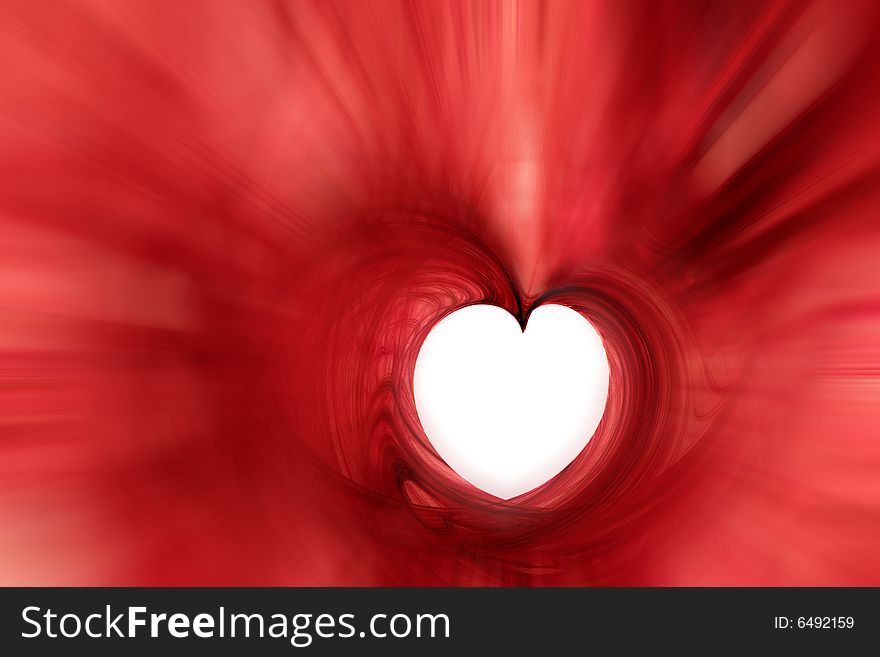 Abstract Red Fractal Background Design. Abstract Red Fractal Background Design