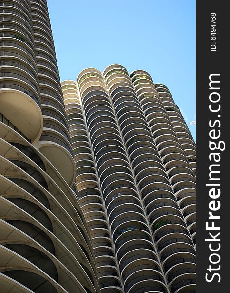 Marina City Towers in Chicago Illinois