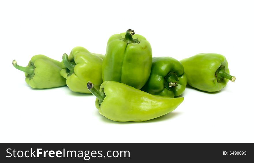 Pepper Isolated On White