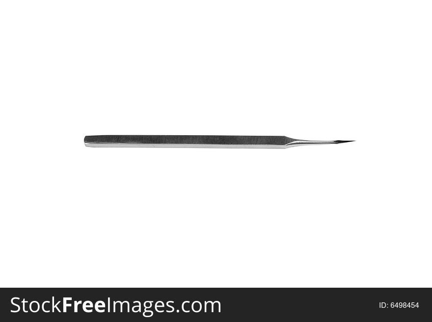 Medical tool on white background