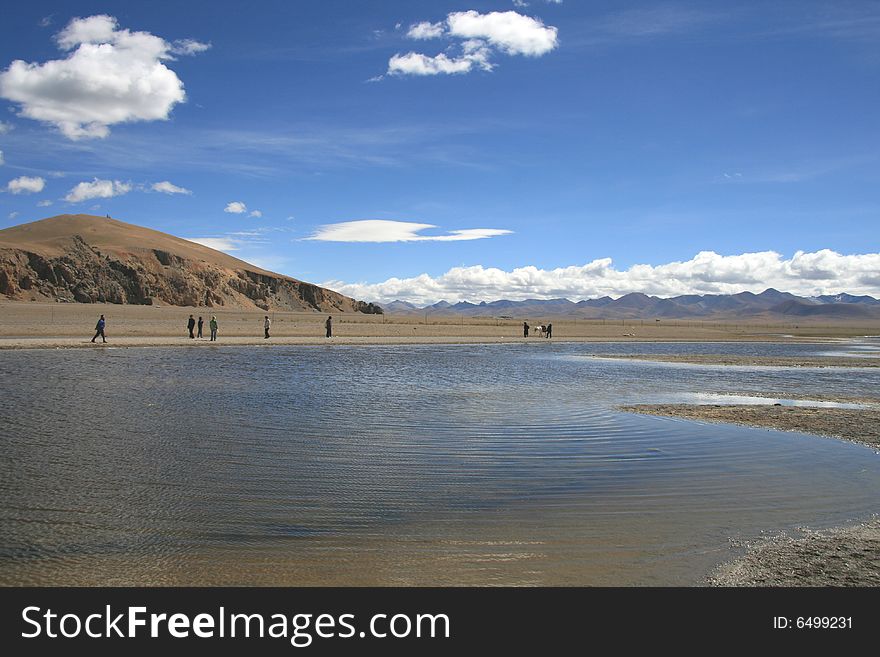 Tibet S Nam Co Lake