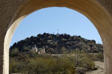 Mission San Xavier Del Bac Stock Images