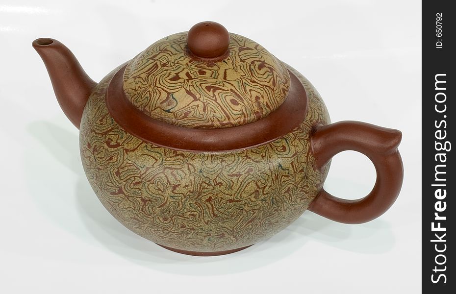 Teapot At White