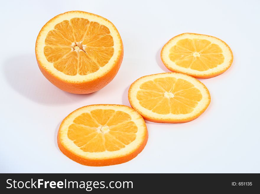 Orange fruit. Orange fruit