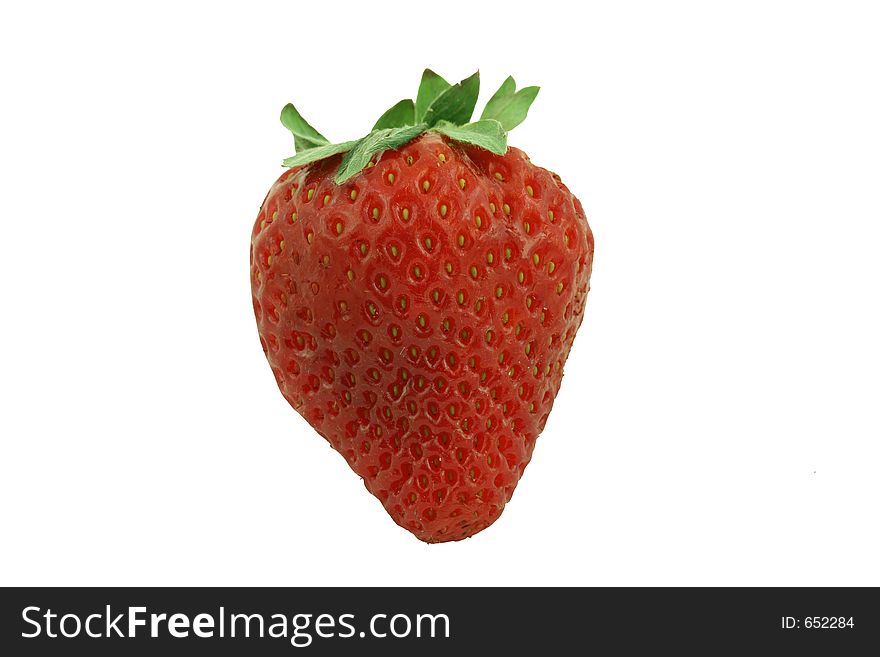 Fruits strawberry isolated.