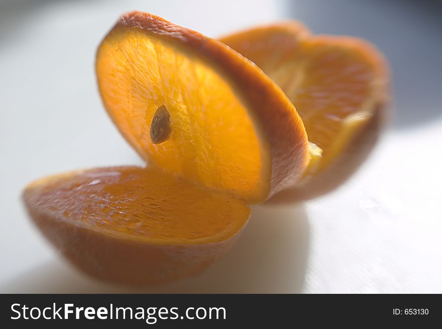 Orange fruit. Orange fruit