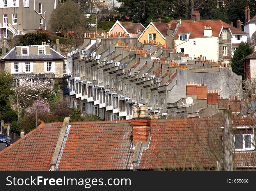 Terraced And Roofs