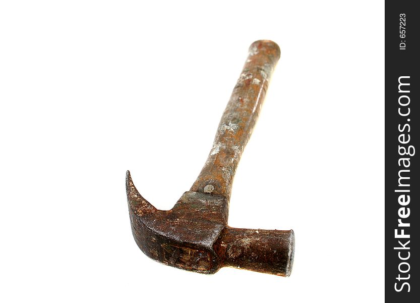 Hammer isolated on white