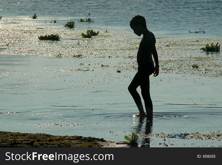 Playing In The Water