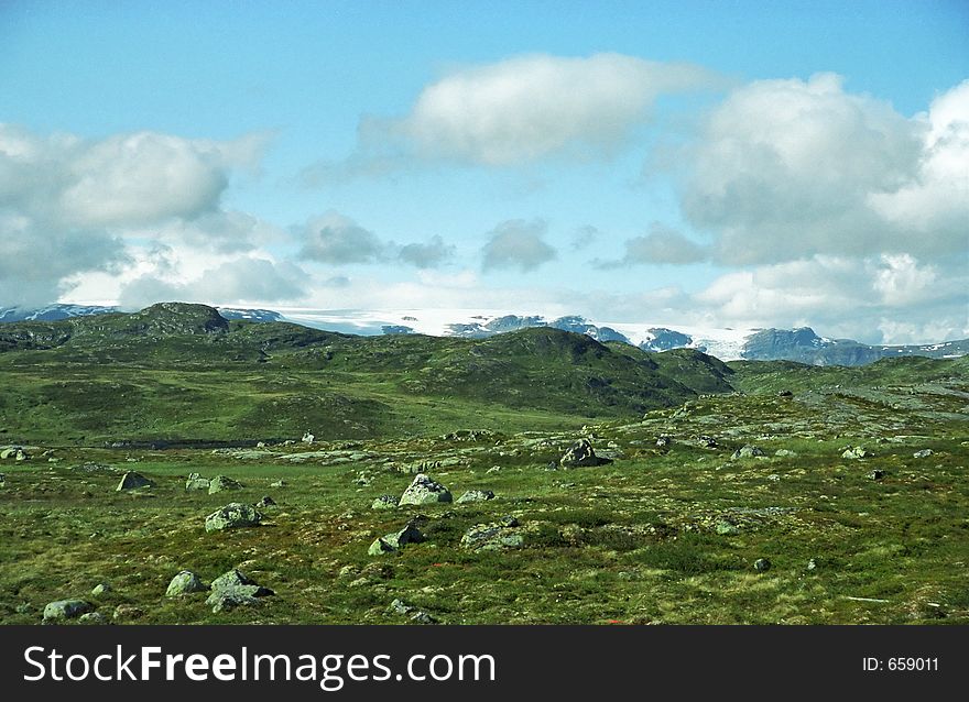Southern Norway. Mountain landscape