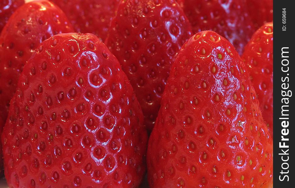 Beautiful Juicy Strawberries