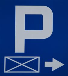 Parking Sign Lit Up Royalty Free Stock Photos Parking Sign Lit Up Royalty Free Stock Photos