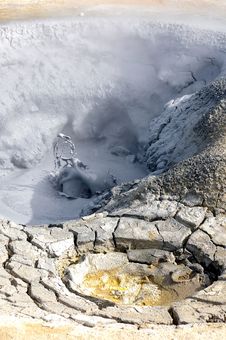 Hot Sulphur Pool Stock Photography Hot Sulphur Pool Stock Photography