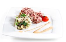 Roast Beef Royalty Free Stock Photography Roast Beef Royalty Free Stock Photography