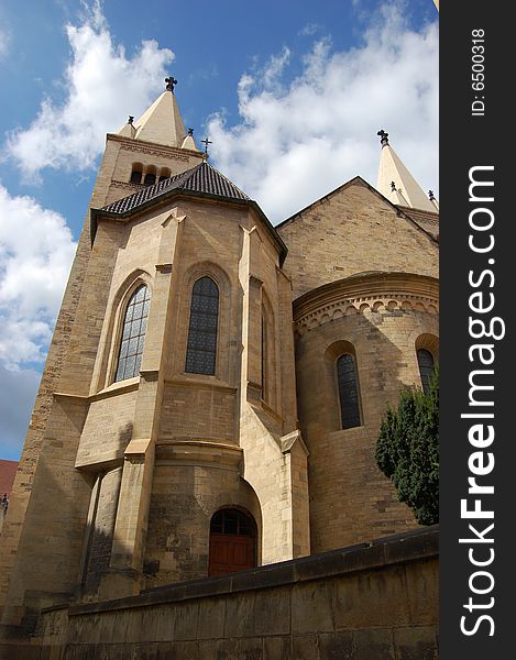 An old church of Brno. An old church of Brno