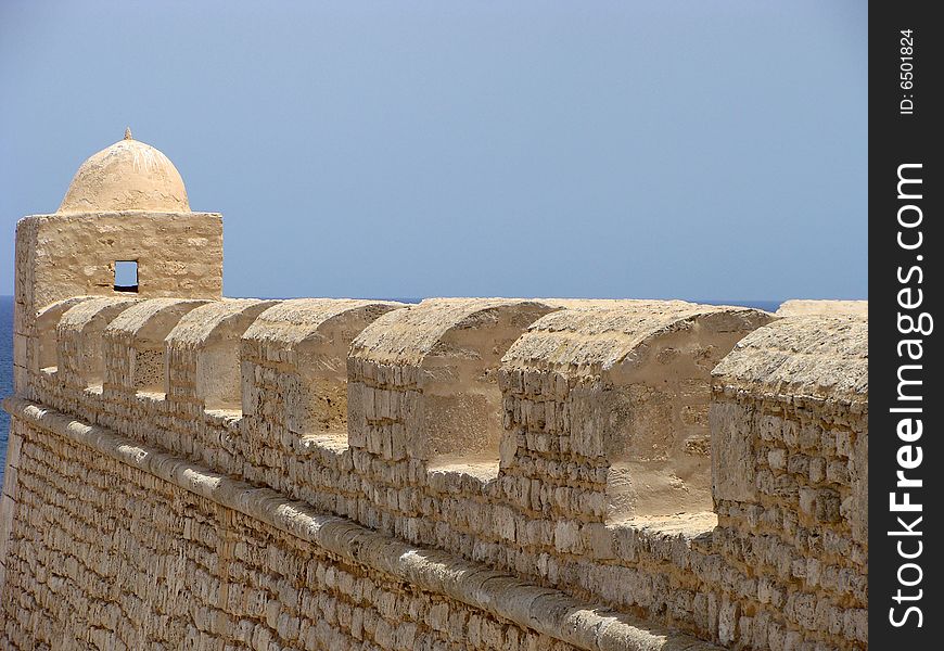 Arabic Fortification In Mahdia