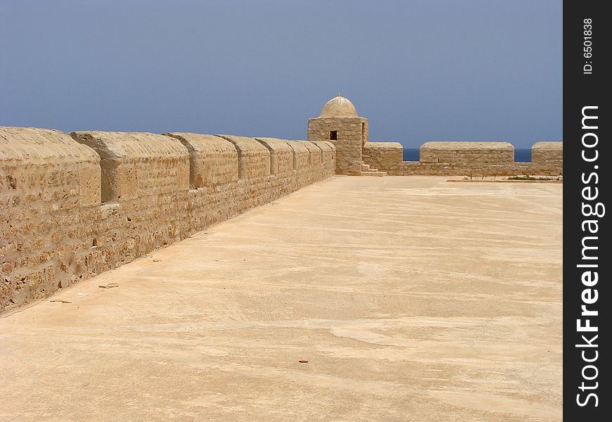 Arabic Fortification In Mahdia