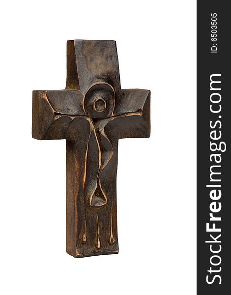 Carved Small Wooden Cross