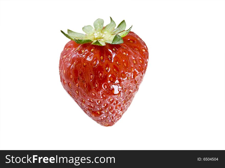 Strawberry on a white background. Strawberry on a white background