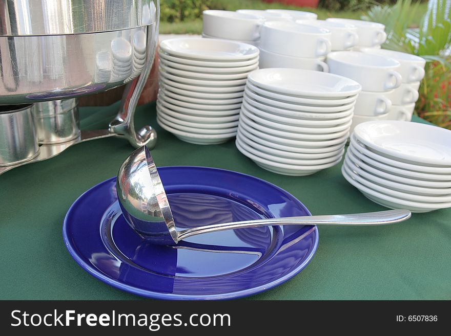 Soup Section At Buffet