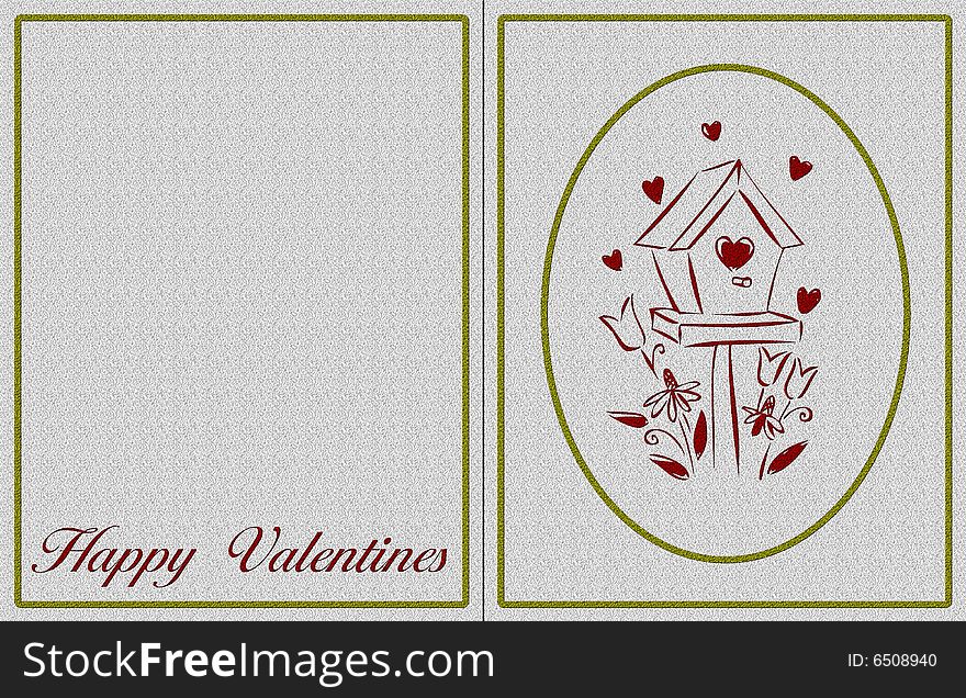A background for valentines day card. A background for valentines day card